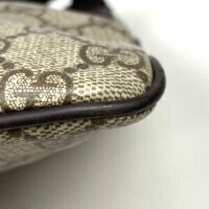 Gucci beige GG Shoulder canvas Bag